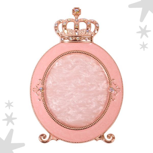 Exhibidor corona rosado