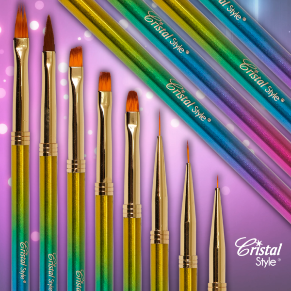 pinceles para nails art