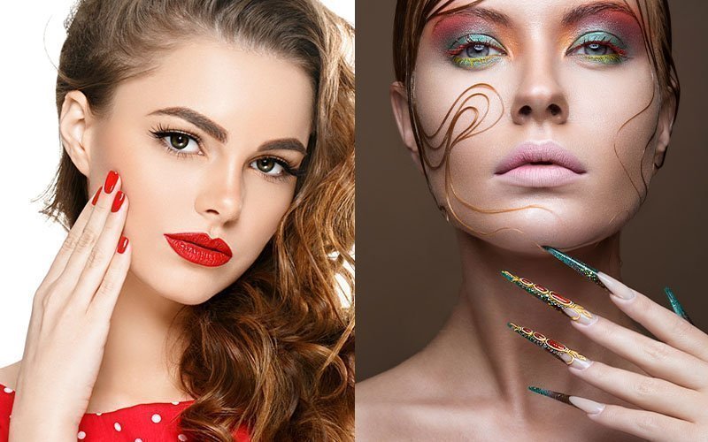 tendencias para decoración de uñas femeninas