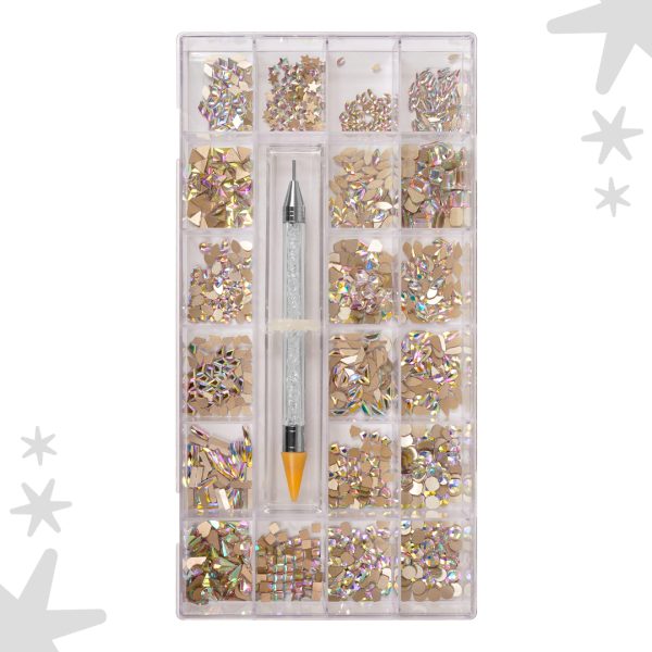 Caja mix cristales tornasol
