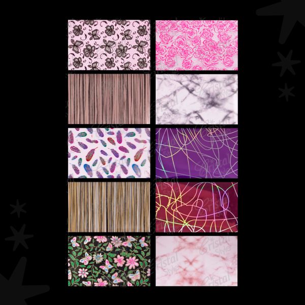 Cinta foil mix estampado - Image 2