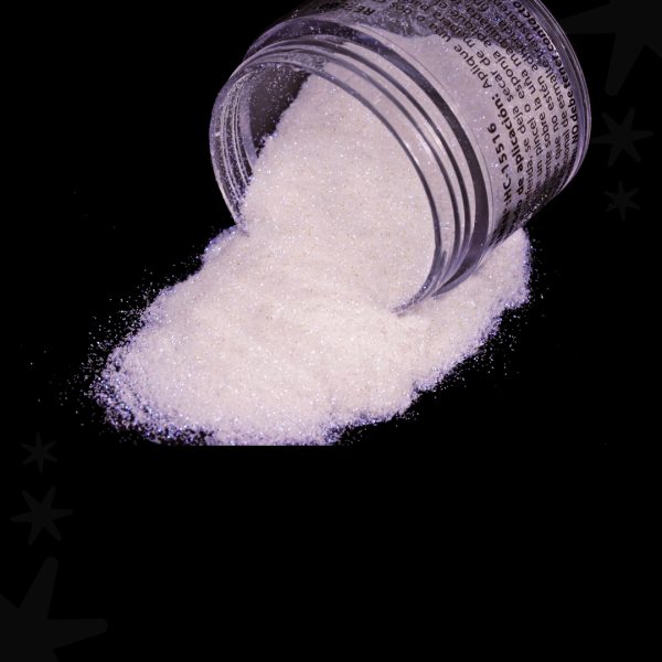 Microglitter blanco viso azul - Image 2