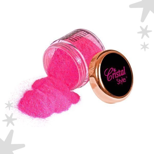 Microglitter fucsia-azul