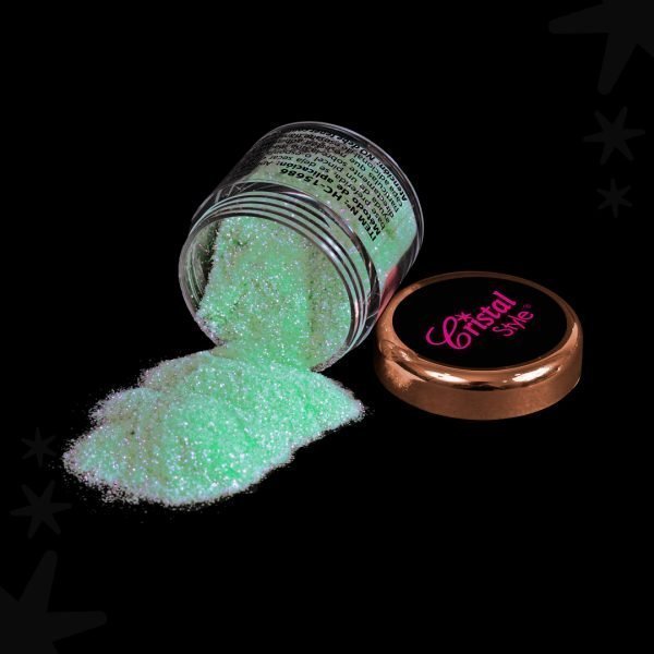 Microglitter aguamarina-rosado