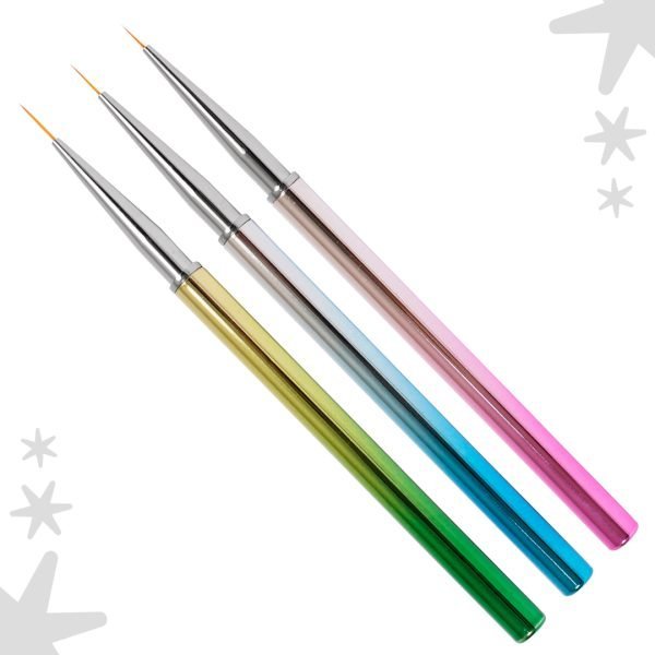 Set pinceles colores