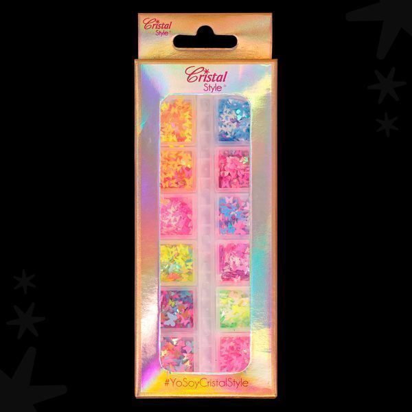 Confeti uñas mariposas - Image 3