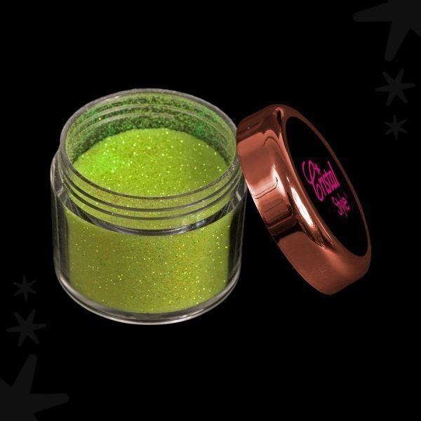 Microglitter verde limón - Image 2