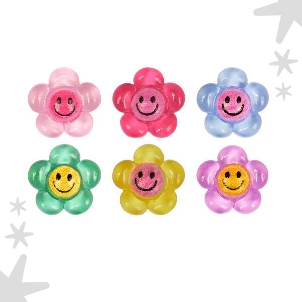 Flor cara feliz 3D