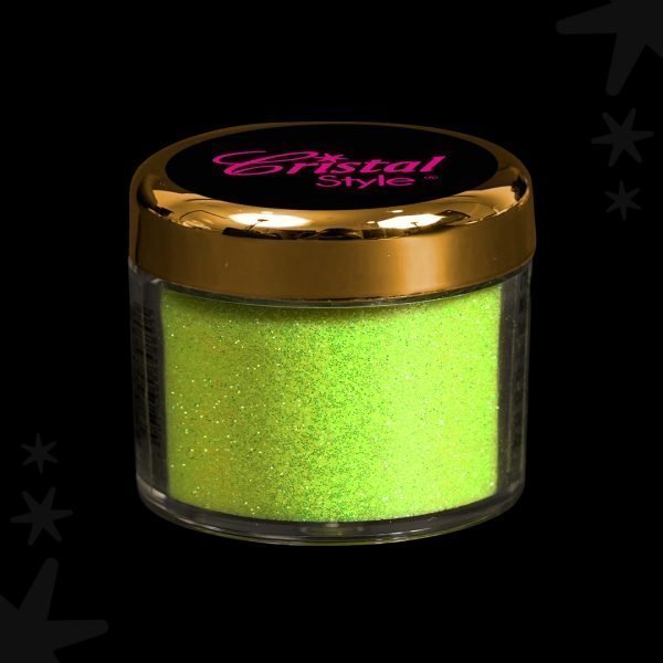 Microglitter verde limón - Image 4
