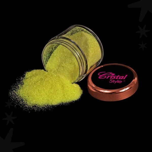 Microglitter amarillo-dorado